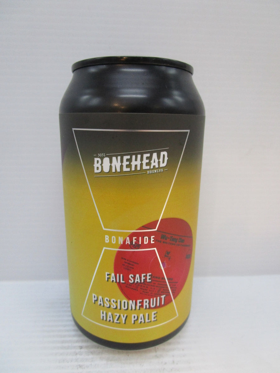 Bonehead Fail Safe Passionfruit Hazy Pale 5.3% 375ml