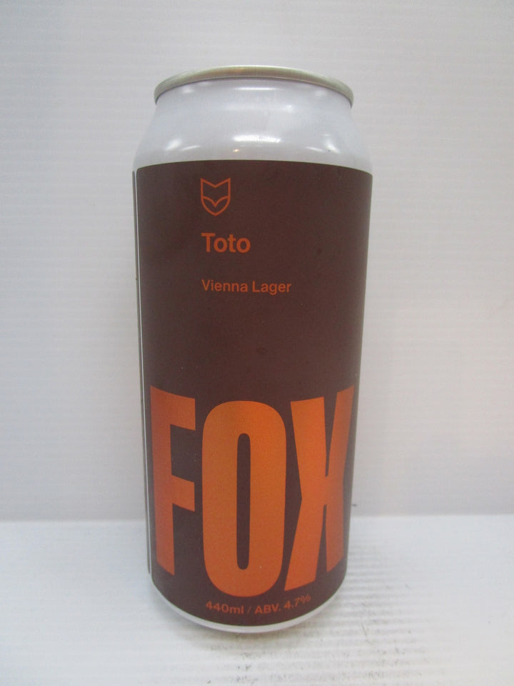 Fox Friday Toto Vienna Lager 4.7% 440ml - Grape & Grain