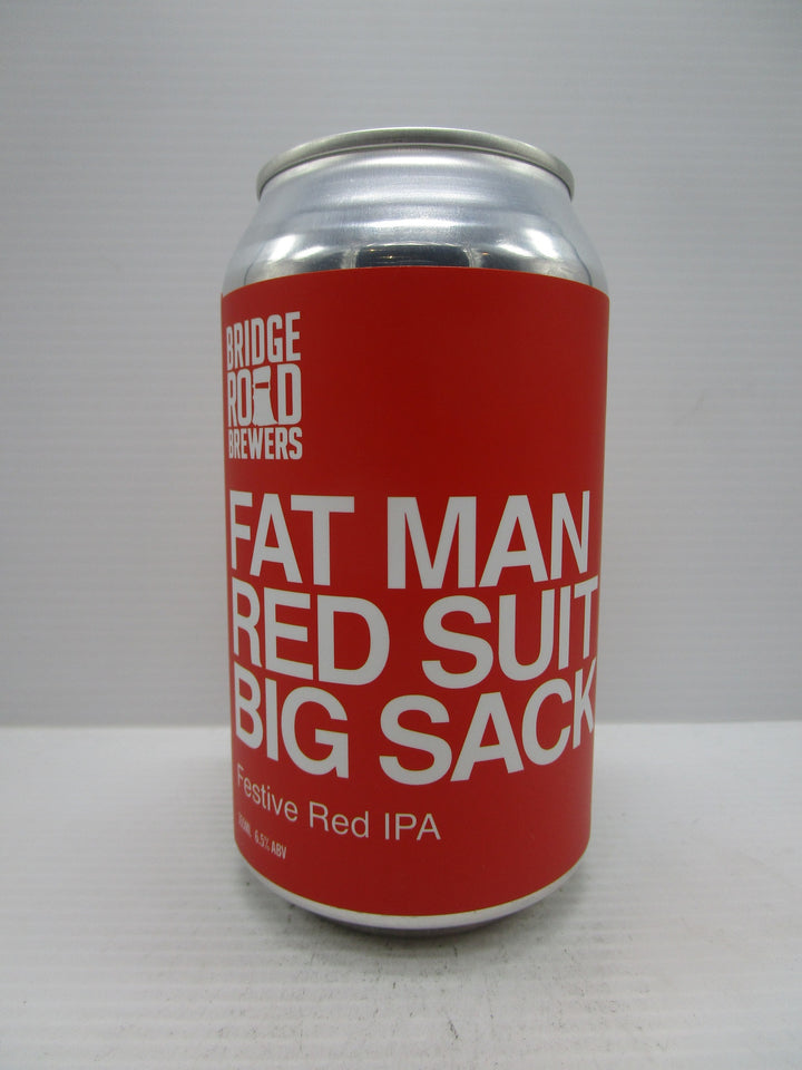 Bridge Road Fat Man Red Suit Big Sack Red IPA 6.5% 355ml - Grape & Grain