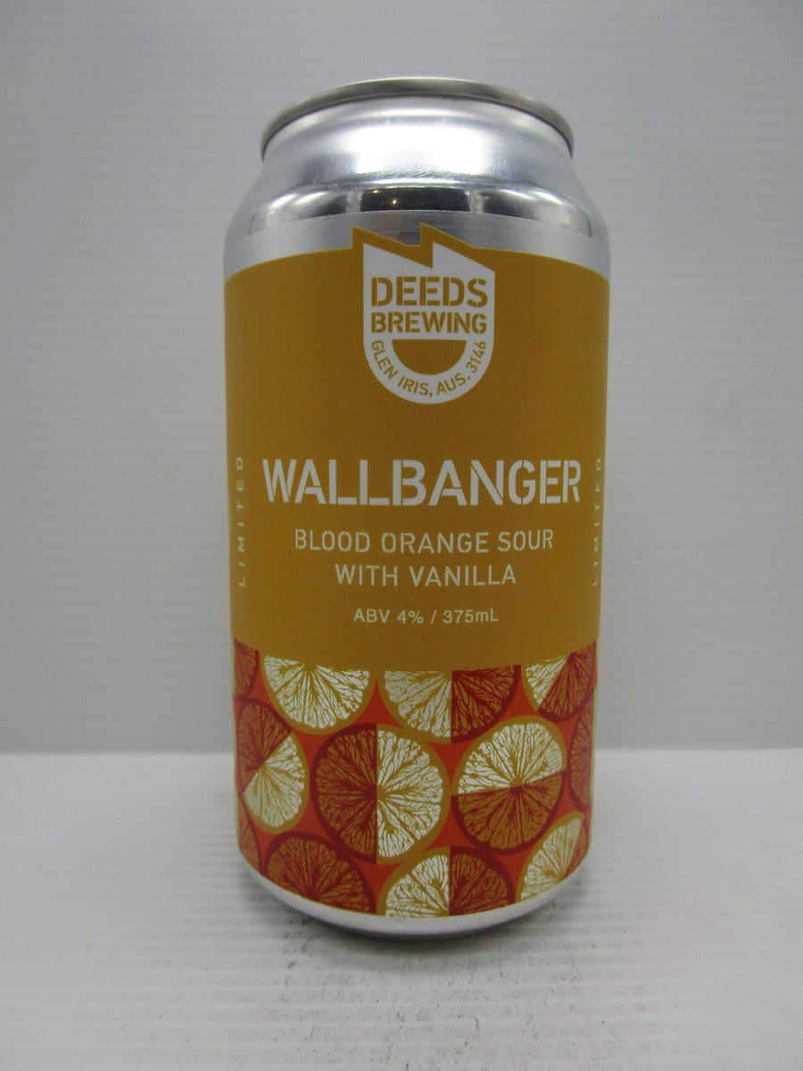 Deeds Wallbanger Blood Orange & Vanilla Sour 4% 375ml