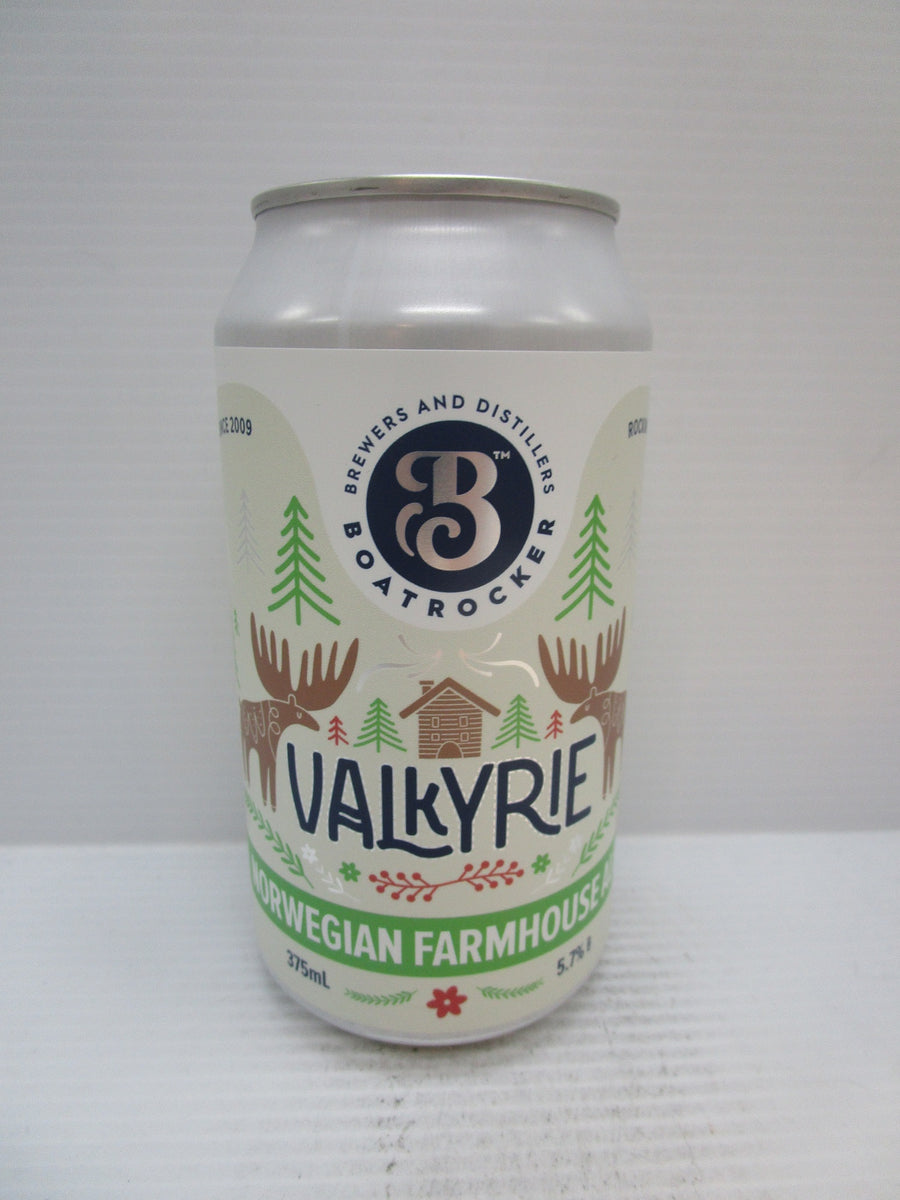 Boatrocker Valkyrie Farmhouse  Ale 5.7% 375ml