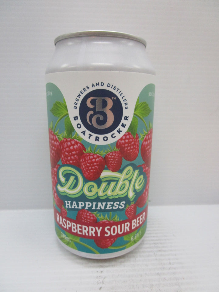 Boatrocker Double Happiness Raspberry Sour 6.8% 375ml