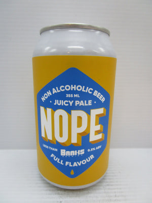 Banks Alc Free NOPE Juicy Pale 355ml