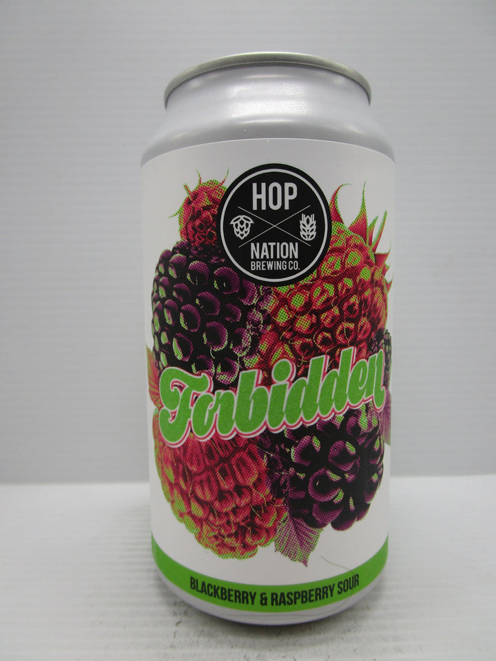 Hop Nation Forbidden Berries Blackberry & Raspberry Sour 6.2% 375ml