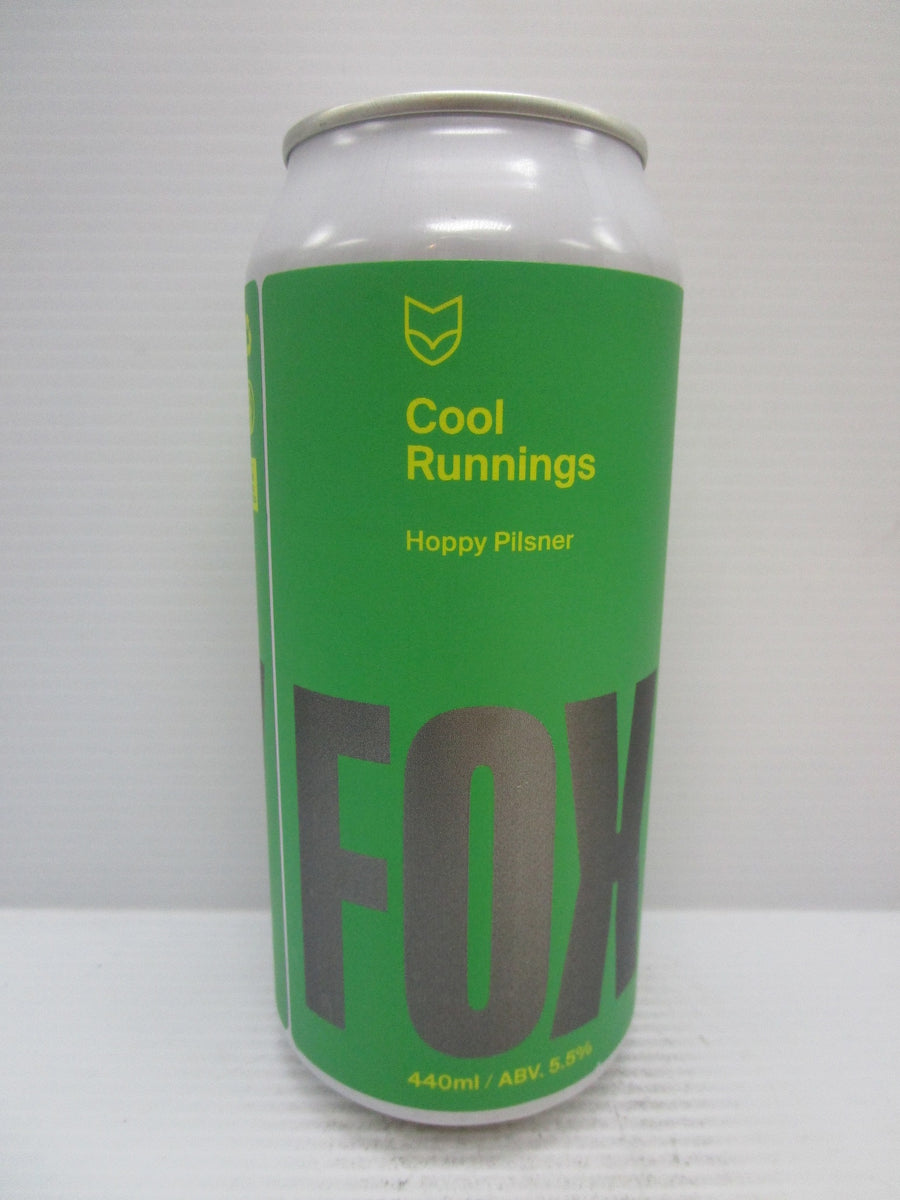 Fox Friday Cool Runnings Hoppy Pilsner 5.5% 440ml