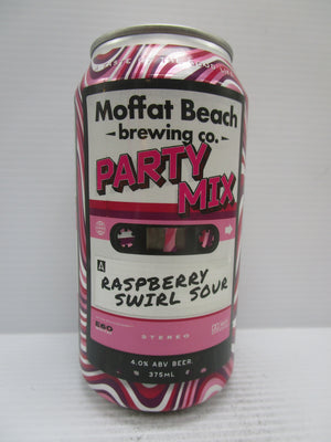 Moffat Beach Party Mix Raspberry Swirl Sour 4% 375ml