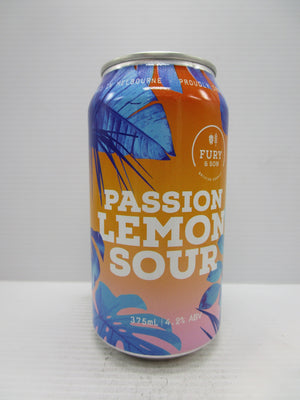 Fury & Son Passion Lemon Sour 4.2% 375ml