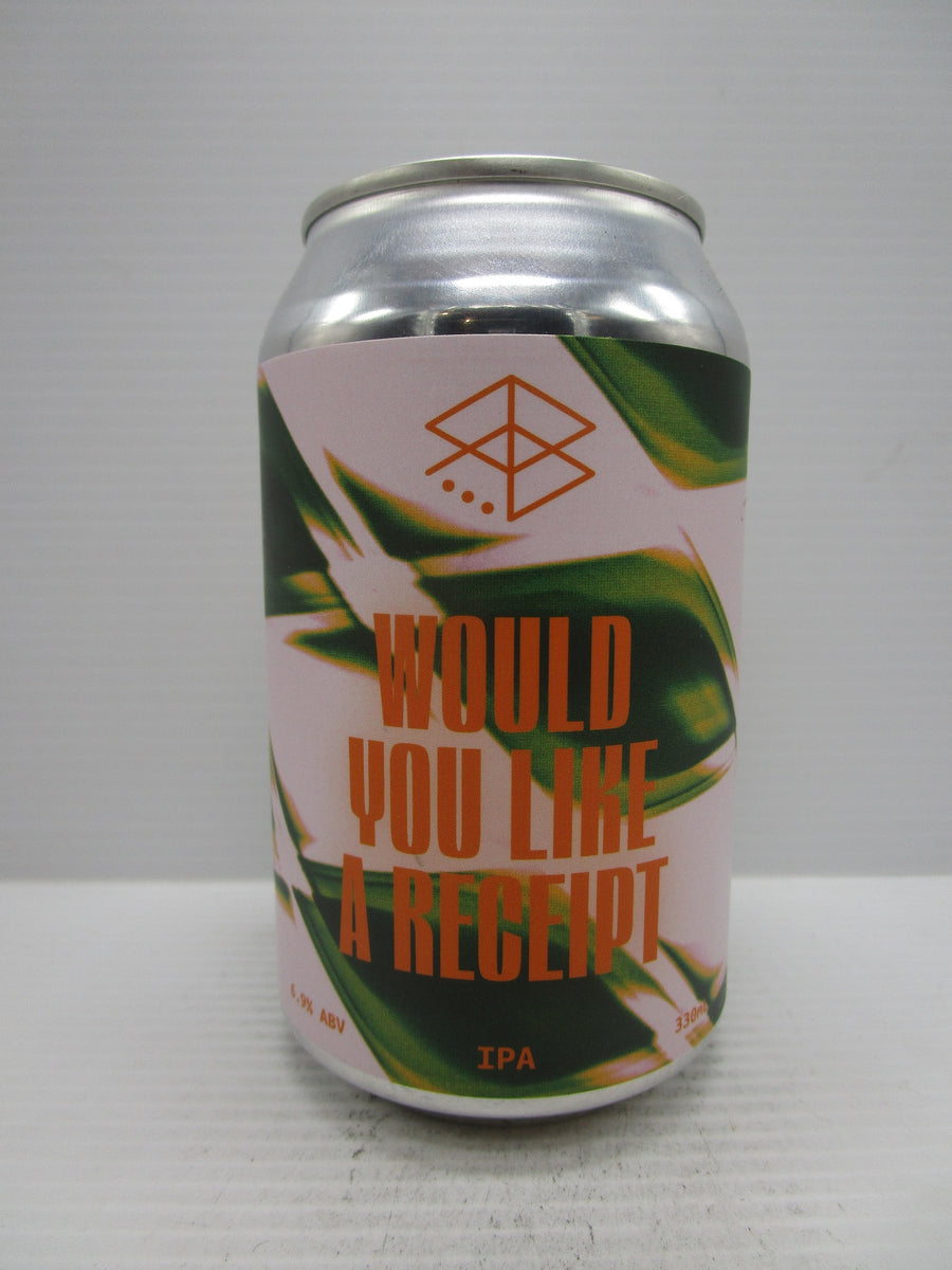 Range Would You Like a Receipt IPA 6.9% 330ml