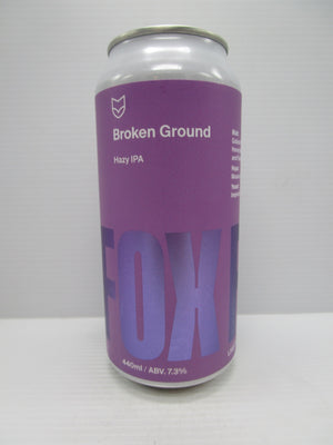 Fox Friday Broken Ground Hazy IPA 7.3% 440ml