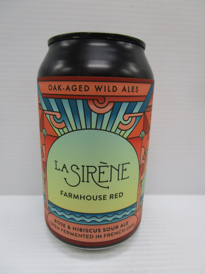 La Sirene Farmhouse Red Rose & Hibiscus Sour Ale 5.5% 330ml - Grape & Grain