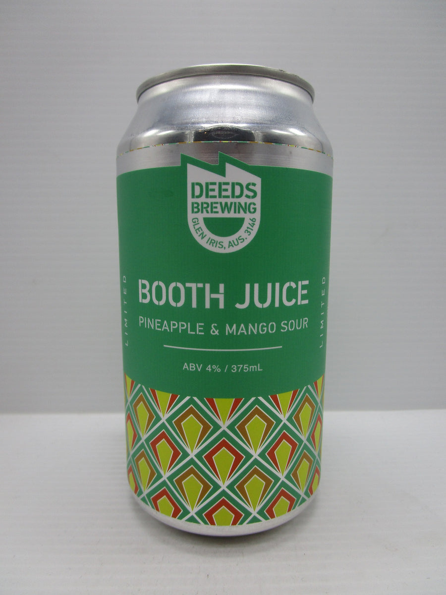 Deeds Booth Juice Pineapple & Mango Sour 4% 375ml