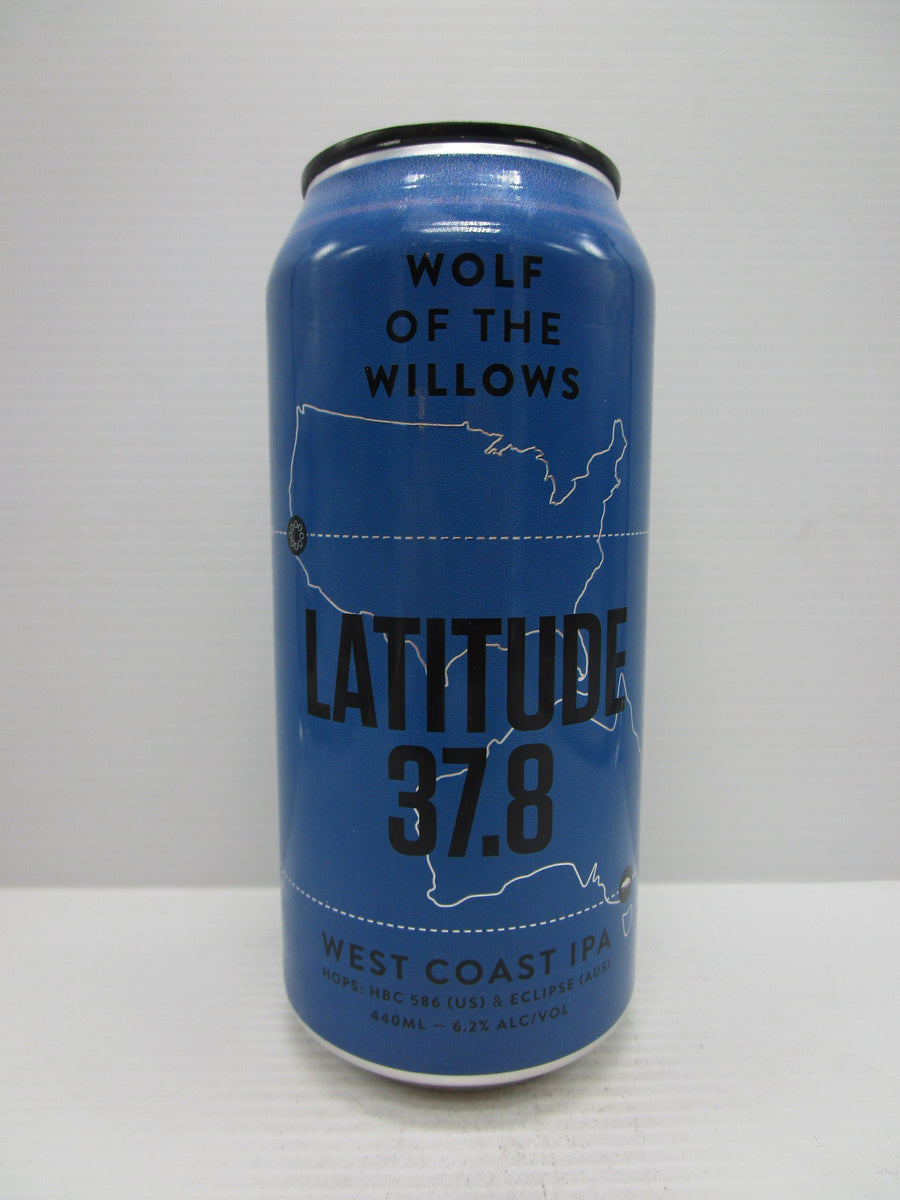 Wolf of the Willows Latitude 37.8 WCIPA 6.2% 440ml