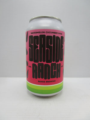 Banks Seaside Ranch Watermelon & Cucumber Gose 3.8% 355ml