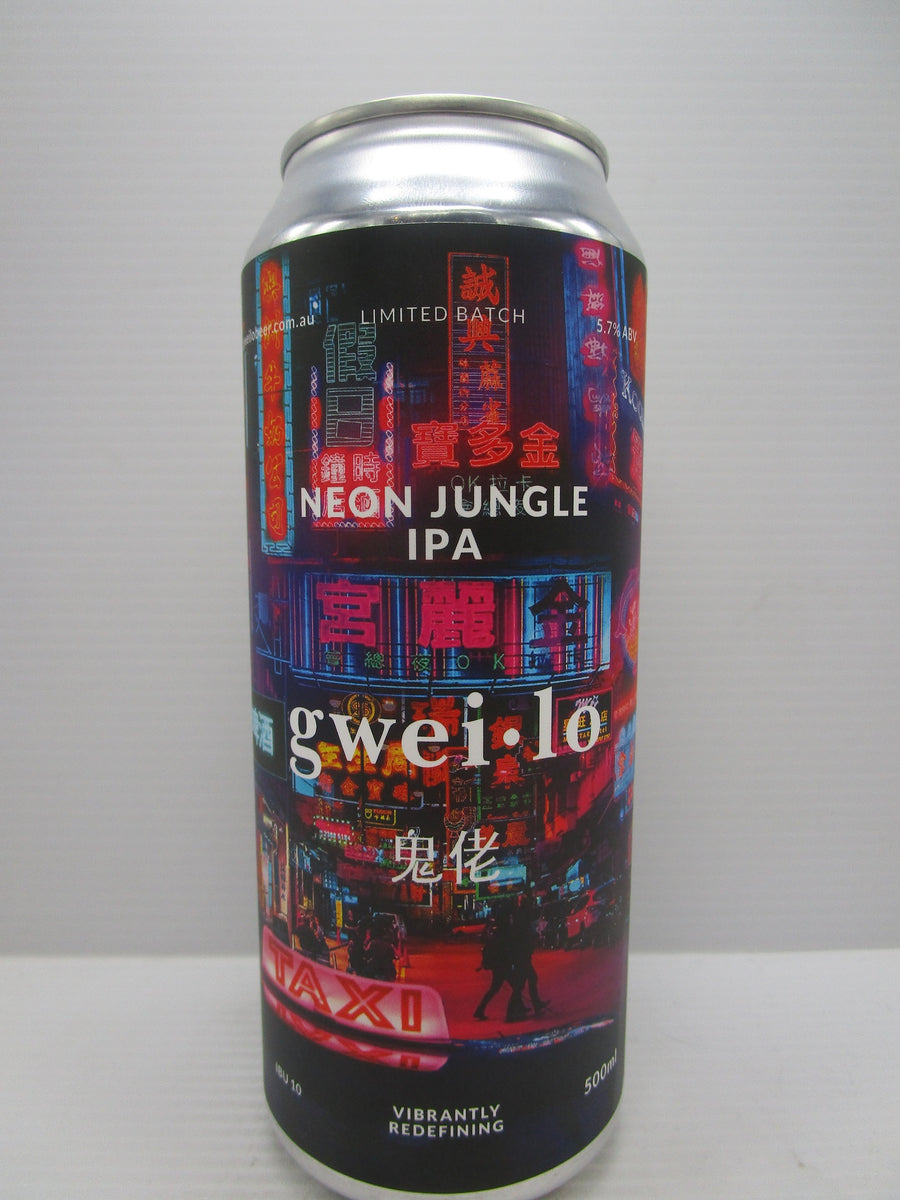 Gweilo Neon Jungle IPA 5.9% 500ml