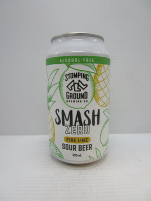 Stomping Ground Smash Zero Pine Lime Sour Non-Alcoholic 355ml