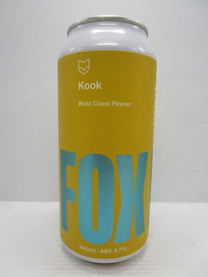 Fox Friday Kook West Coast Pilsner 5.7% 440ml