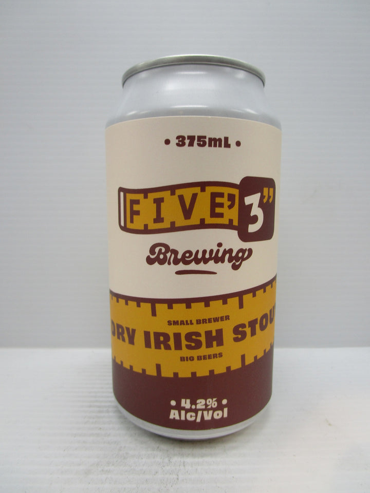 Five 3 Brewing Dry Irish Stout 4.2% 375ml