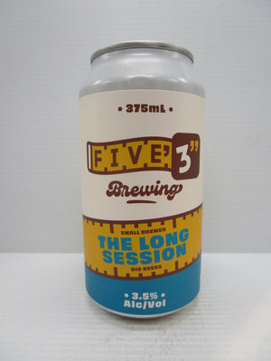 Five 3 Brewing The Long Session Blonde Ale 3.5% 375ml