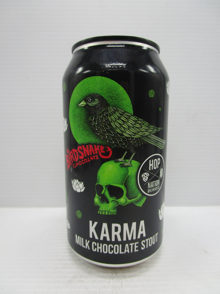 Hop Nation x Birdsnake Karma Milk Choc Stout 5% 375ml