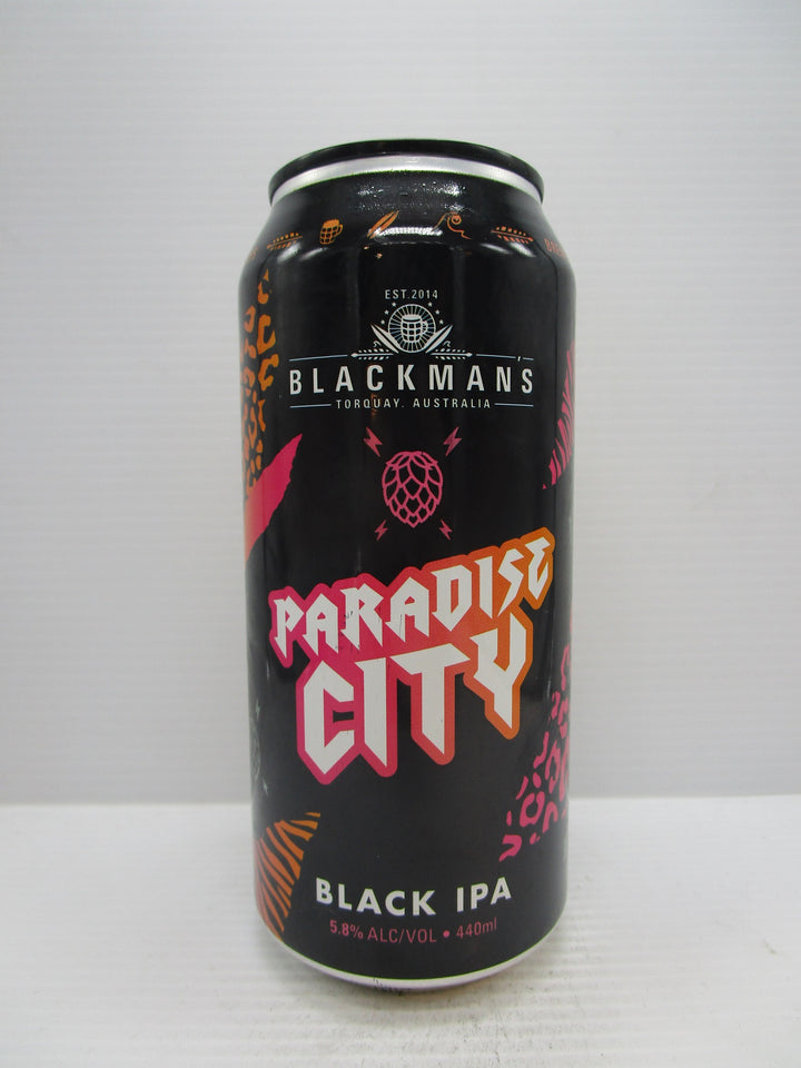 Blackman's Paradise City Black IPA 5.8% 440ml