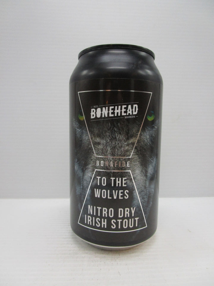 Bonehead To the Wolves Nitro Irish Stout 4.6% 375ml