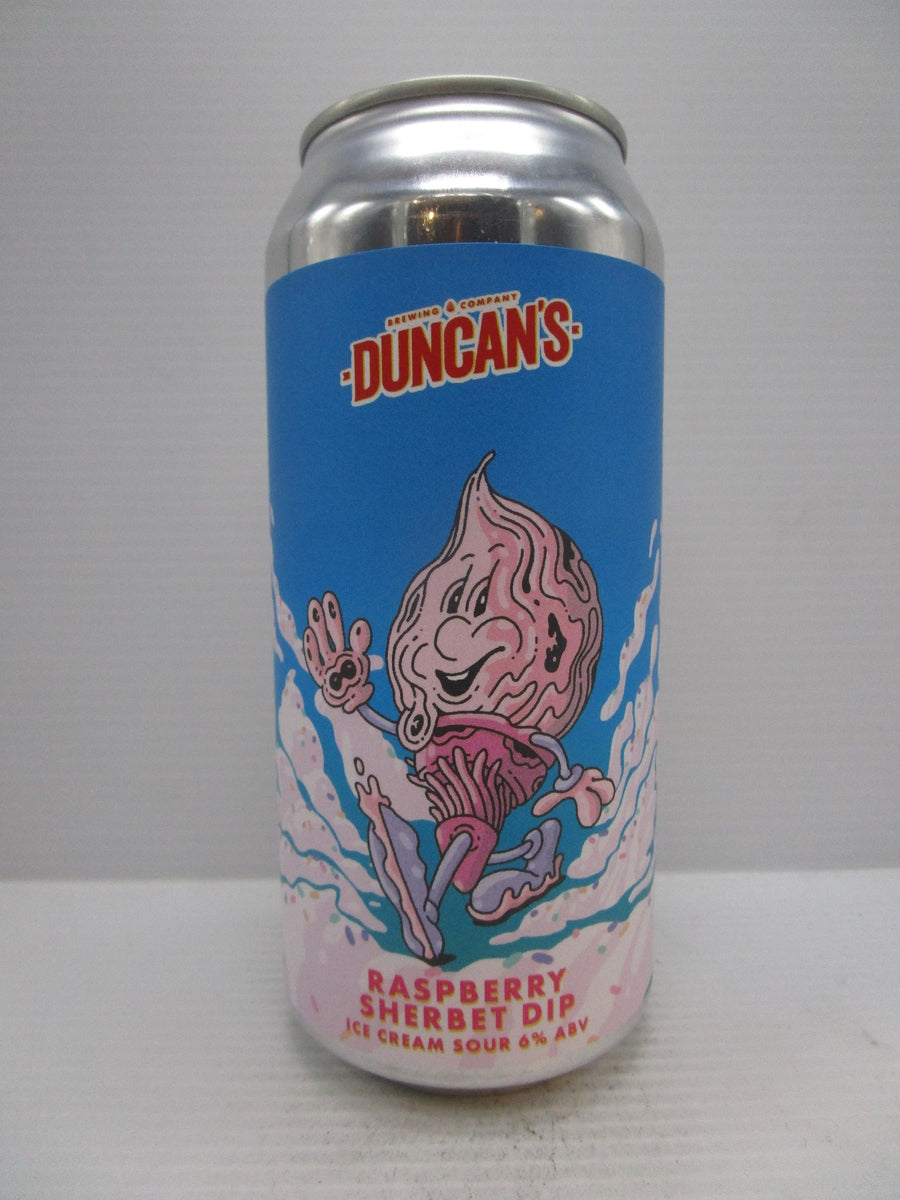 Duncan's Raspberry Sherbet Dip Ice Cream Sour 6% 440ml