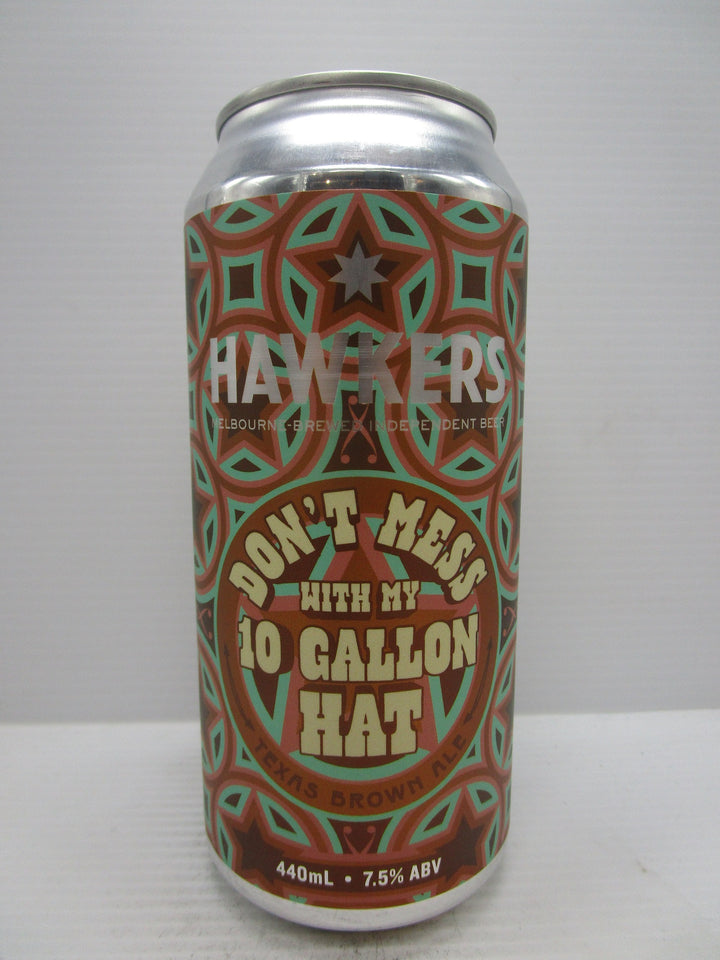 Hawkers 10 Gallon Hat Texas Brown Ale 7.5% 440ml