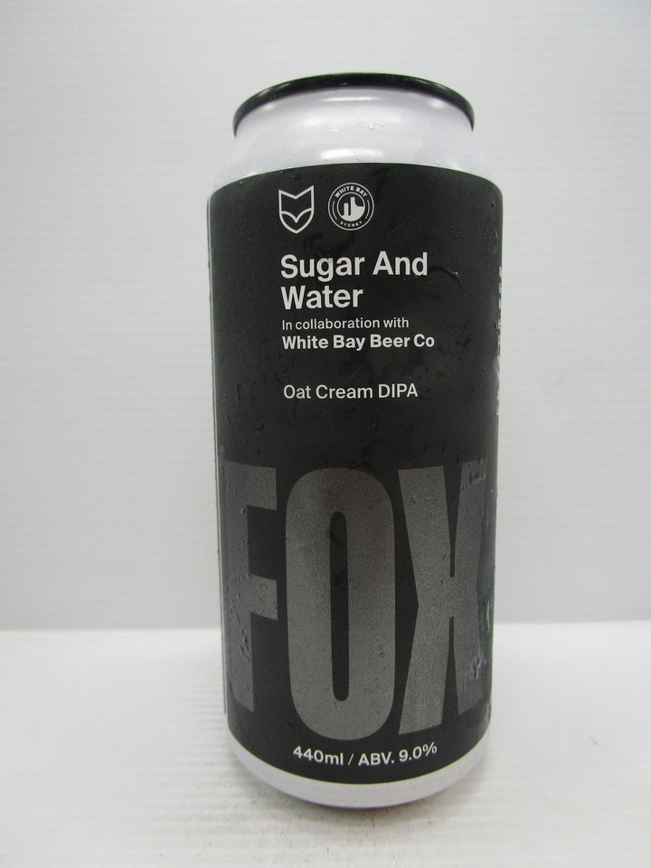 Fox Friday x White Bay Sugar & Water Oat Cream DIPA 9% 440ml