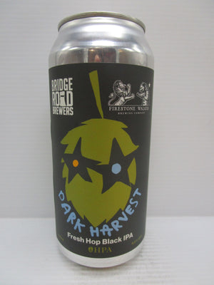 Bridge X Firestone  Dark Harvest Hop Black IPA 6.6% 440ml