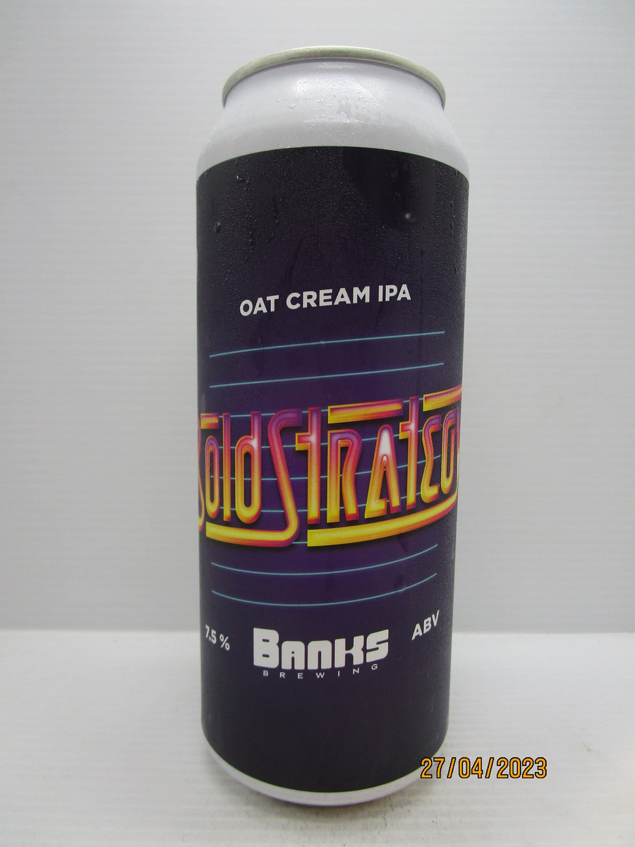 Banks Bold Strategy Oat Cream IPA 7.5% 500ml