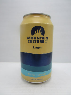 Mountain Culture Lager 4.6% 355ml