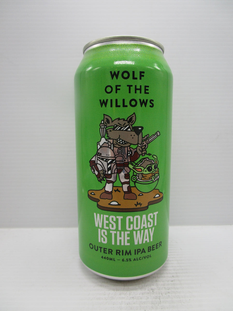 Wolf of the Willows West Coast is the Way IPA 6.5% 440ml