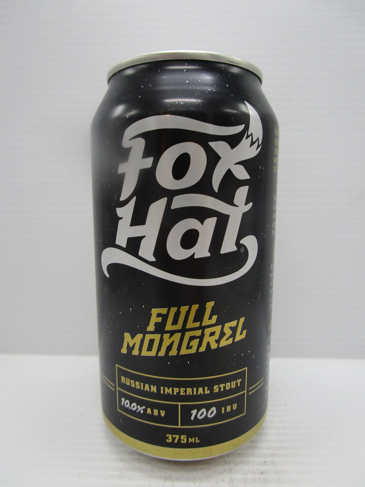 Fox Hat Full Mongrel Imperial Stout 10% 375ml - Grape & Grain