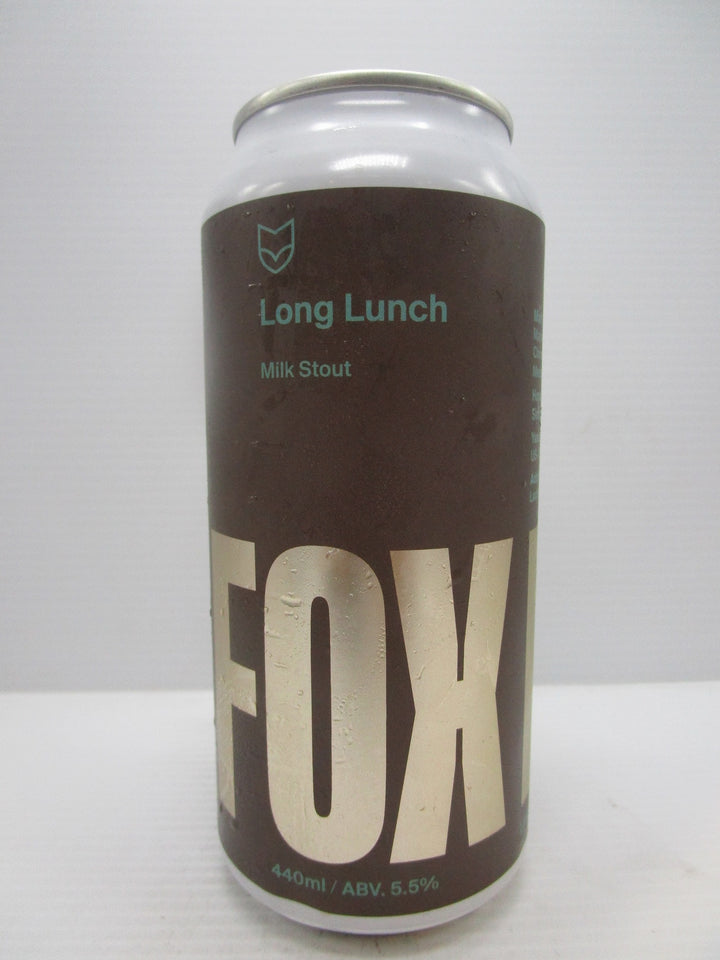 Fox Friday Long Lunch Milk Stout 5.5% 440ml