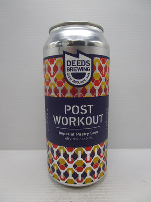 Deeds Post Workout Imperial Pastry Sour 8% 440ml