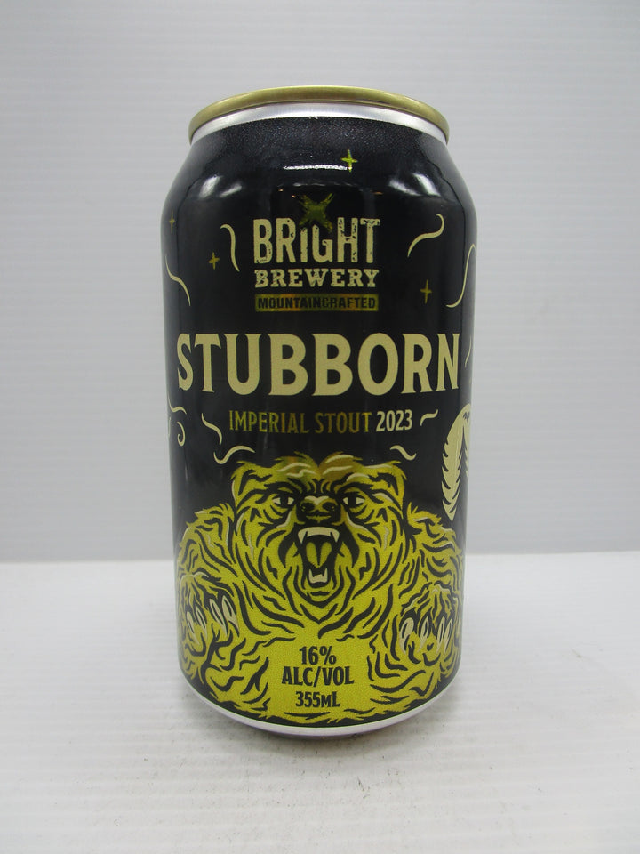 Bright Stubborn 2023 Imperial Stout 12% 355ml - Grape & Grain