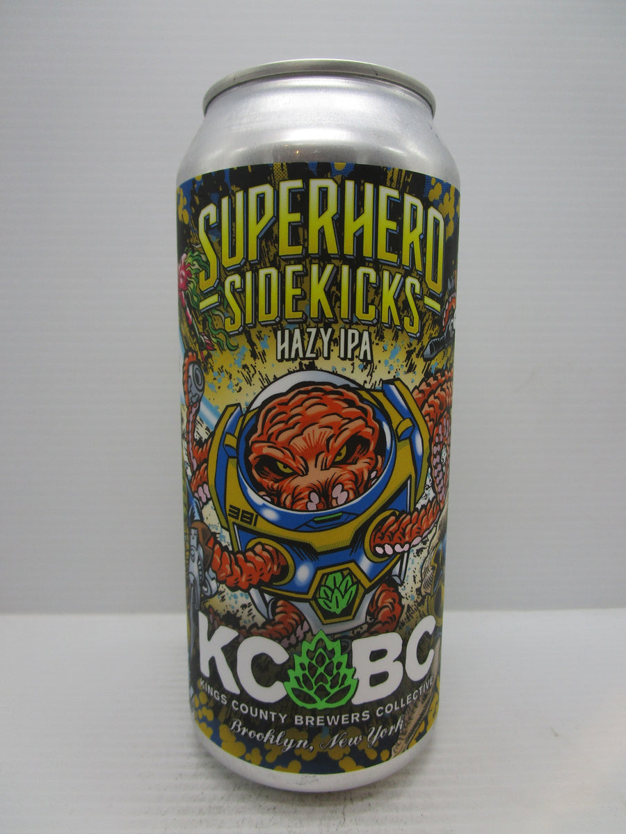 Kings County Superhero Sidekicks Hazy IPA 6.9% 473ml