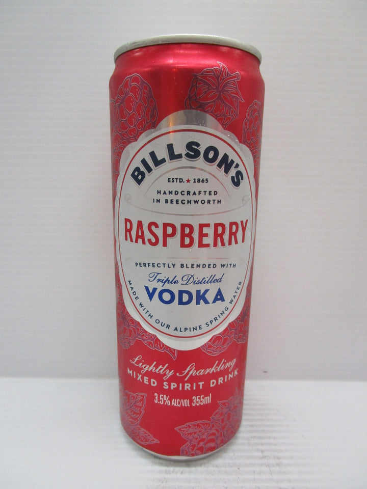 Billsons - Raspberry Vodka 3.5% 355ml