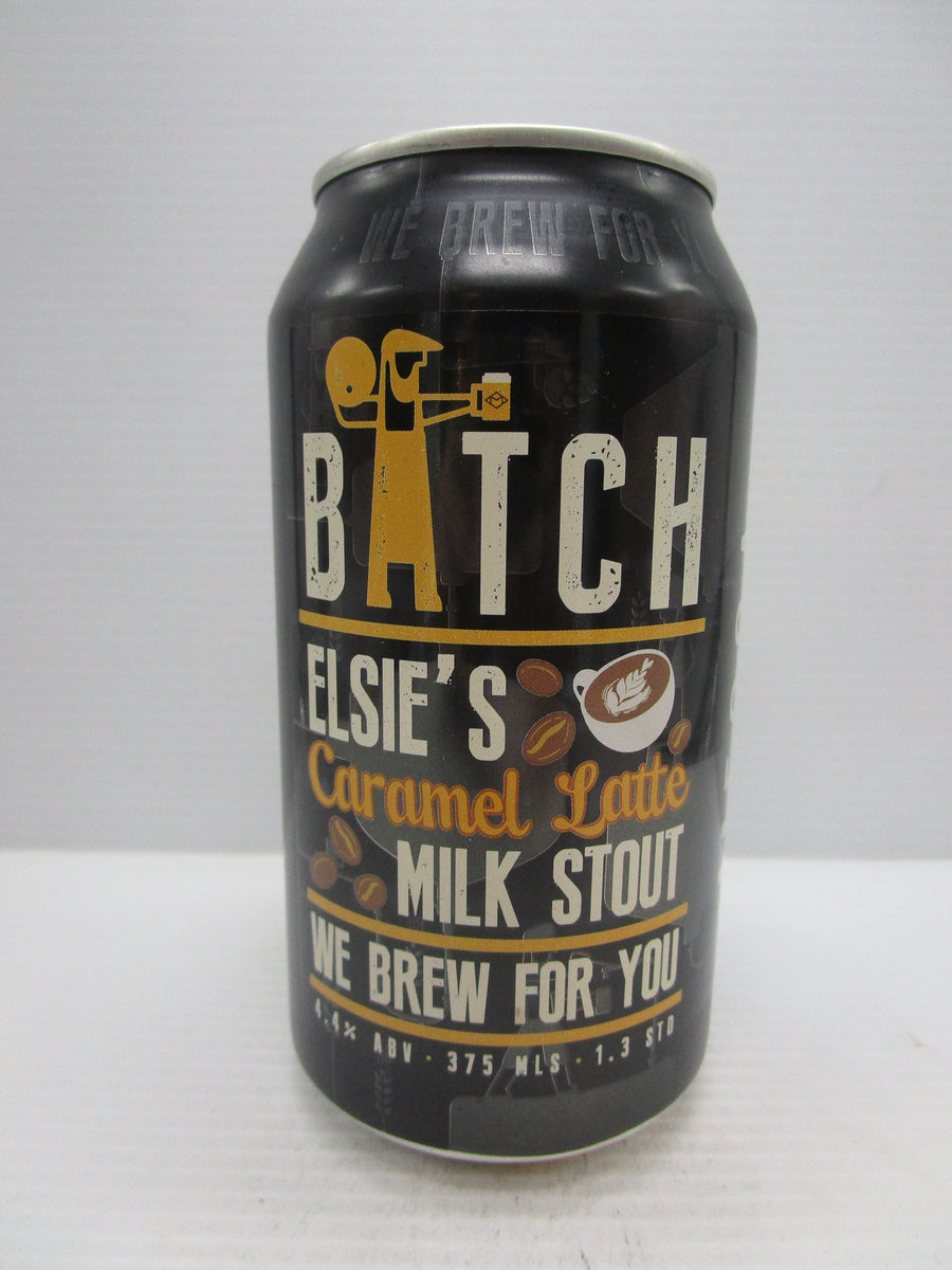 Batch Elsie's Caramel Latte Milk Stout 4.4% 375ml