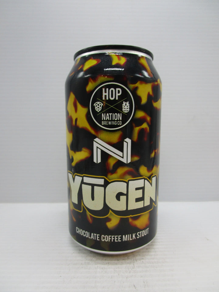 Hop Nation Yugen Choc Coffee Milk Stout 5.2% 375ml