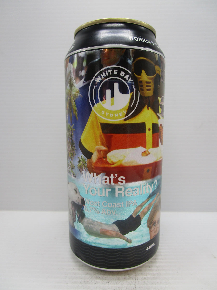 White Bay What's Your Reality West Coast IPA 6.7% 440ml