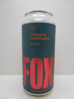 Fox Friday Changing Landscapes Hazy DIPA 8.7% 440ml