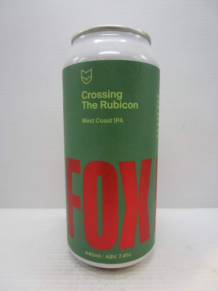 Fox Friday Crossing the Rubicon West Coast IPA 7.4% 440ml