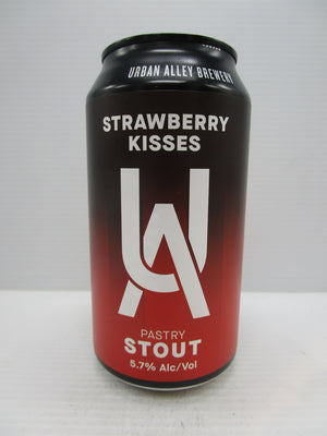 Urban Alley Strawberry Kisses Strawberry Gum Stout 5.7% 375ml