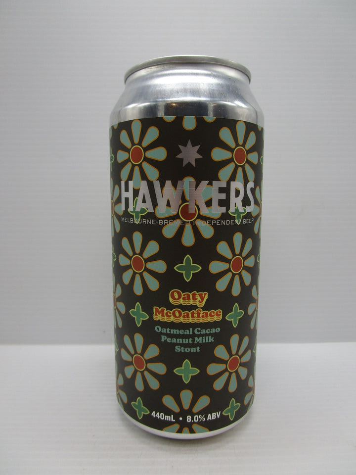 Hawkers Oaty McOatface Cacao Peanut Milk Stout 8% 440ml