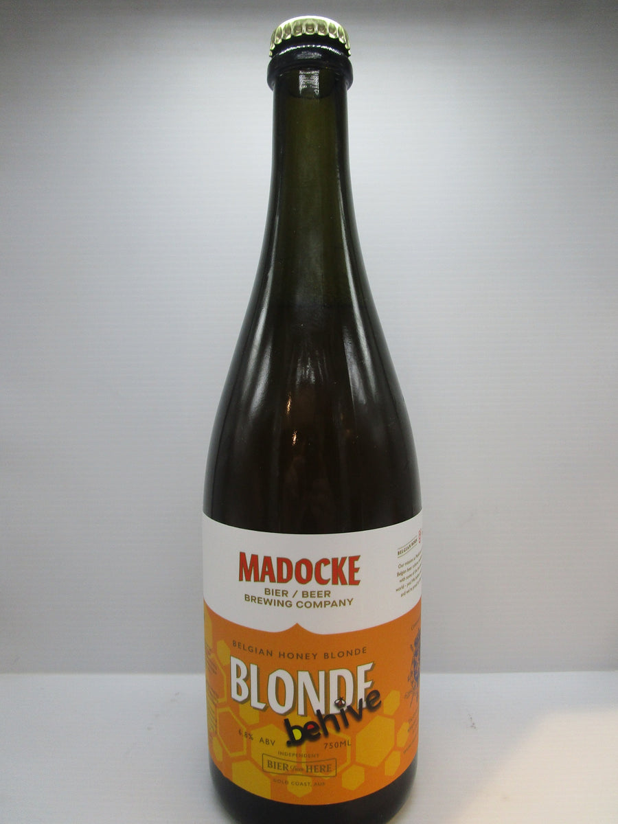 Madocke Honey Blonde Behive 6.8% 750ml