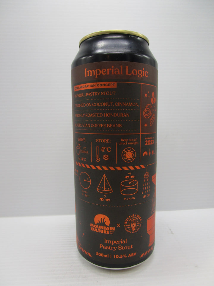 Mountain Culture x Bottle Logic Imperial Logic Pastry Stout 10.5% 500ml