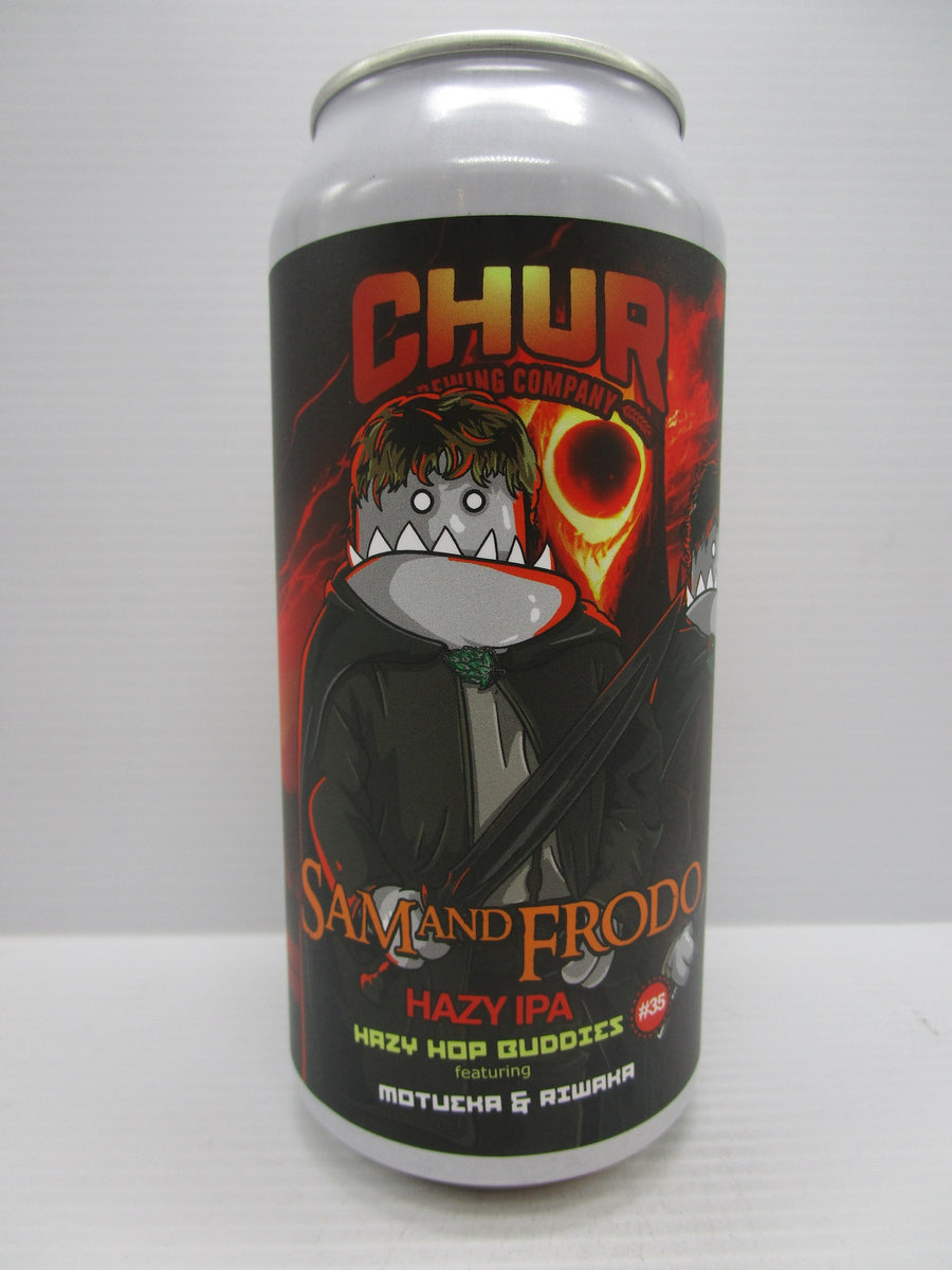 Chur Sam & Frodo Hazy IPA 6% 440ml