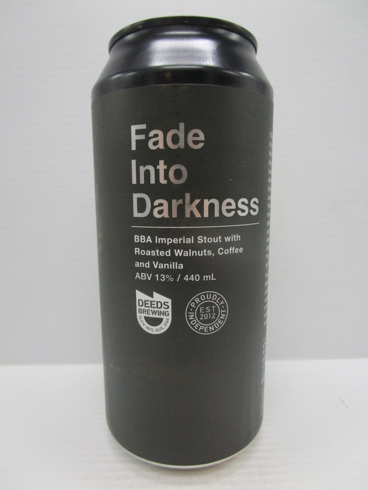 Deeds Fade into Darkness BA Imperial Stout w/Walnut, Coffee & Vanilla 13% 440ml