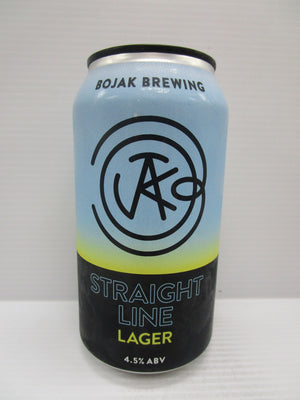 Bojak Straight Line Lager 4.5% 375ml